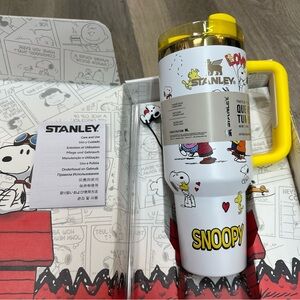 Custom printed Stanley Snoopy Valentine Love Travel Mug 40oz Tumbler
